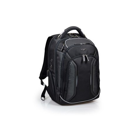 PORT DESIGNS | Fits up to size 15.6 "" | Melbourne | Backpack | Black | Shoulder strap